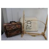 Quilt Hoop w/Stand and Wheeled Carry Case