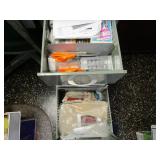 Contents of Desk-Large Variety of Sewing Items