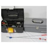 Toolbox w/Contents-Vintage Bacharach Meter & more