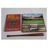 Ballparks-yesterday&today, Baseball HOF Bat Souven