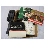 Reel to Reel Tapes, Cassettes, VHS Cases