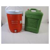 5 Gal. Utility Can, Rubbermaid Water Cooler
