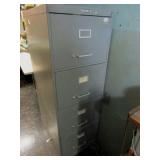4 Drawer File Cabinet-51"H