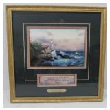 Thomas Kinkade Framed/Matted Print"Beacon of Hope"