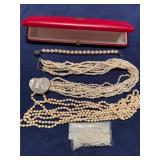 Misc Freshwater Pearls-MajoricaBracelet w/Sterling