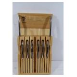New J.A. Henckel Carvel Hall Steak Knife Set w/