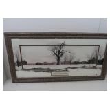 Framed/Matted Print-38x20"