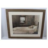 Framed/Matted signed Print-34x27"