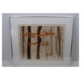 Framed/Matted Print signed Ray Hartl-27x22"