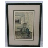 Dry Brush Framed Andrew Wyeth Print