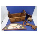 Wooden Basket, Wall Decor & more