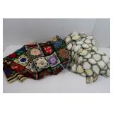 2 Crocheted Afghans