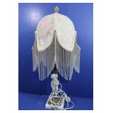 Angel Table Lamp w/Shade
