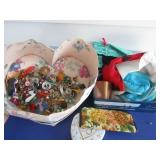 Costume Jewelry-Earrings(mostly matches w/2 Tins