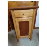 Solid Wood Cabinet w/Door/Drawer-32x18x18"