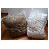 2 Comforters-1 Down, 1 Microfiber(Twin)