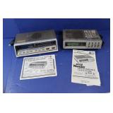 2 G.E. Clock Radios w/Alarm