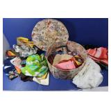 Hat Box w/Scarves