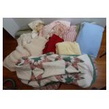 Bedding Lot includes Chenille Bedspread
