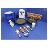 Kitchen Lot-Gingerbreadman Spoons & more