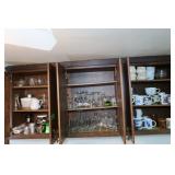 Contents of Cupboards-Glasses, Dishes, Mugs&more
