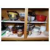 Contents of Cupboards-Serving Bowls, Plates&more