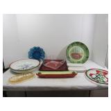 Glass Serving Lot-Plates, Bowls-BellaCasa &more