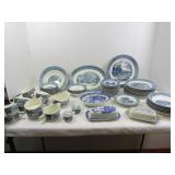 66 Pcs Johnson Bros&Royal Dishes & several others