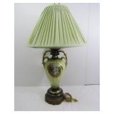 Vintage Hand Painted Lamp