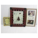 Carol J Endres w/COA Print "Carrie and her Cat"