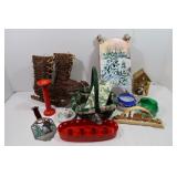 Christmas Decor Lot-Willow Tree, Angel of Winter