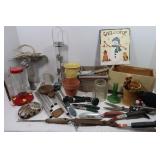 Garden/Lawn Lot-Wind Chimes, Birdfeeders, Garden