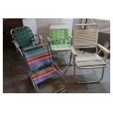 4 Lawn Chairs