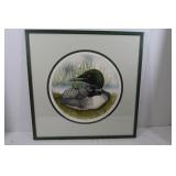 Sueellen Ross signed Print "Common Loon" 115/350