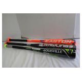 Rawlings Raptor 29" 19 oz, Easton 30" 20 oz &
