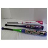 3 Softball Bats-Louisville TPS Kozmo 27" 17 oz,