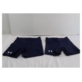Girls Youth S/M Under Armour Compression Shorts