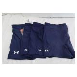 4 Pr Womens LG Under Armour Compression Shorts