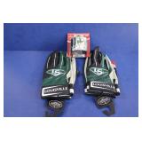 2 Pr Louisville Slugger Batting Glove Adult XL&