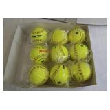9 DiMarini Yellow Softball