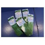 5 Pair TCK Med Tie Dye Socks - Green