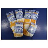 6 Pair TCK Med Tie Dye Socks - Yellow