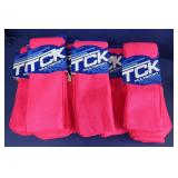 11 Pair TCK Large Multi Sport Socks - Pink