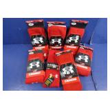 6 Under Armour Adult XL Allsport Socks - Red