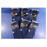 6 Under Armour Adult XL Soccer Socks - Navy