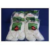 4-7 Pack Wigwam Med Angle Socks - White