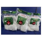 3 Packs of 7 Wigwam Ankle Socks - Med, White