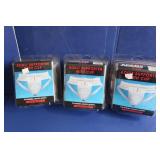 3 XL Adult Athletic Supporters & Cup
