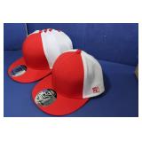 5 The Game Aflex Ball Cap Red/White Mesh - XS, S,