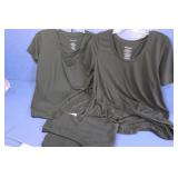 3 Black Med Womens Tops - Various Styles